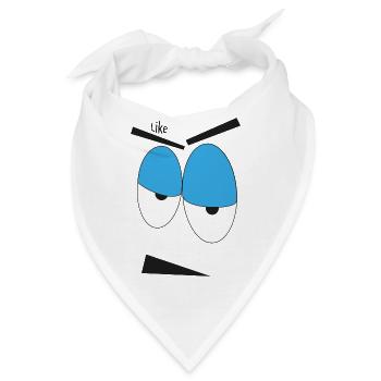 like wooh - Bandana - Weiß - Vorne