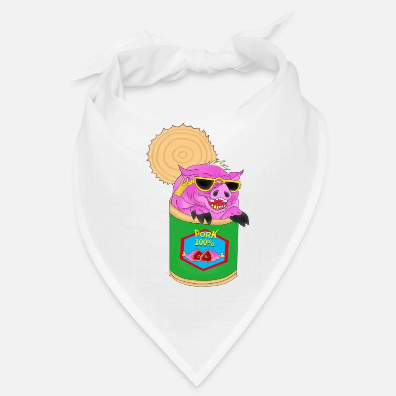 100% pork Bandana