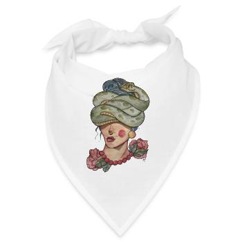 Medusa - Bandana - Weiß - Vorne