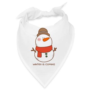Winter - Bandana - Weiß - Vorne