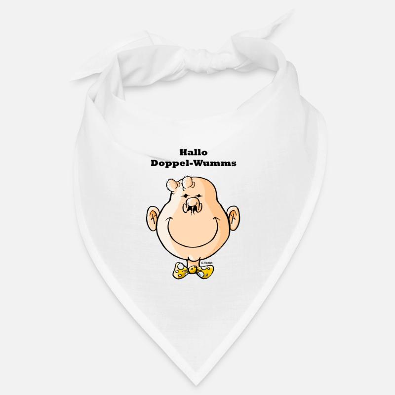 Beispiel Kopp Doppelwumms - Bandana - Weiß