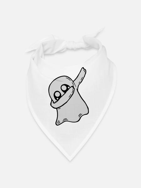 Dabbing dab dance spirit - Bandana - blanc - Devant