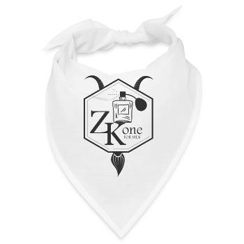 Ziegenbock Parfum für Männer - Bandana - Weiß - Vorne