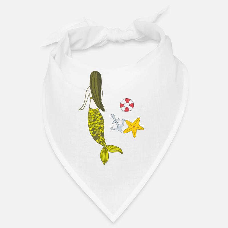 Mermaid Daylight Saving Time Bandana