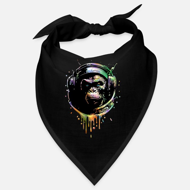 Monkey Astronaut Bandana