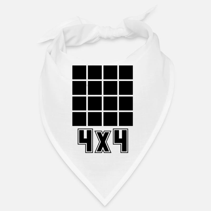 4x4 Cube Cubes Bandana