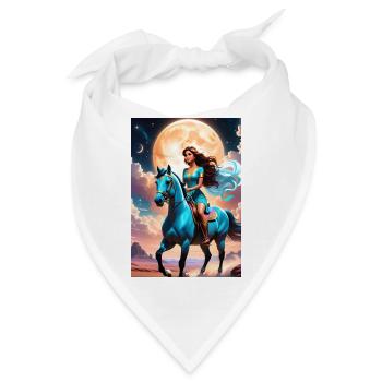 personalisiertes Design-Muttergeschenk - Bandana - Weiß - Vorne