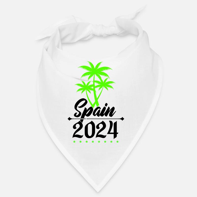 Spain 2024 Palm Trees Bandana