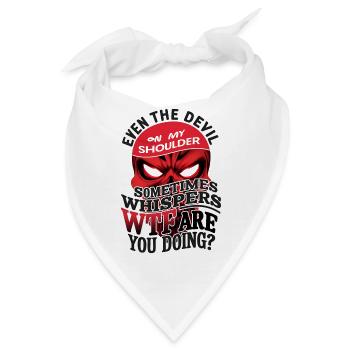 Devil's Whisper: Inner Conflict Edition - Bandana - Weiß - Vorne
