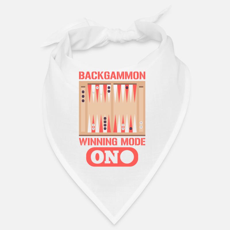 Backgammon Winning Mode On Board Gaming Bandana