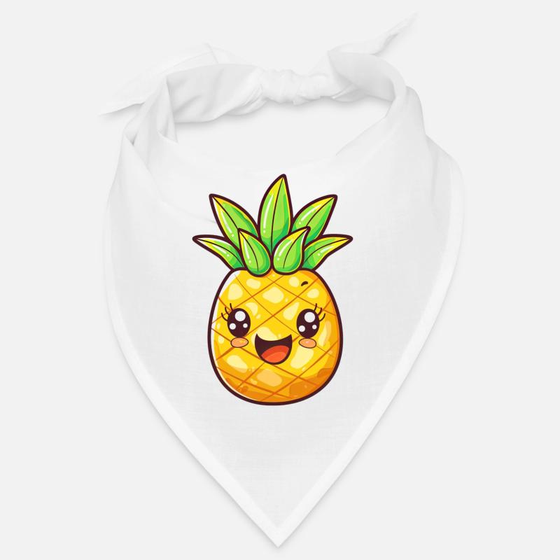 Ananas mit Gesicht Bandana