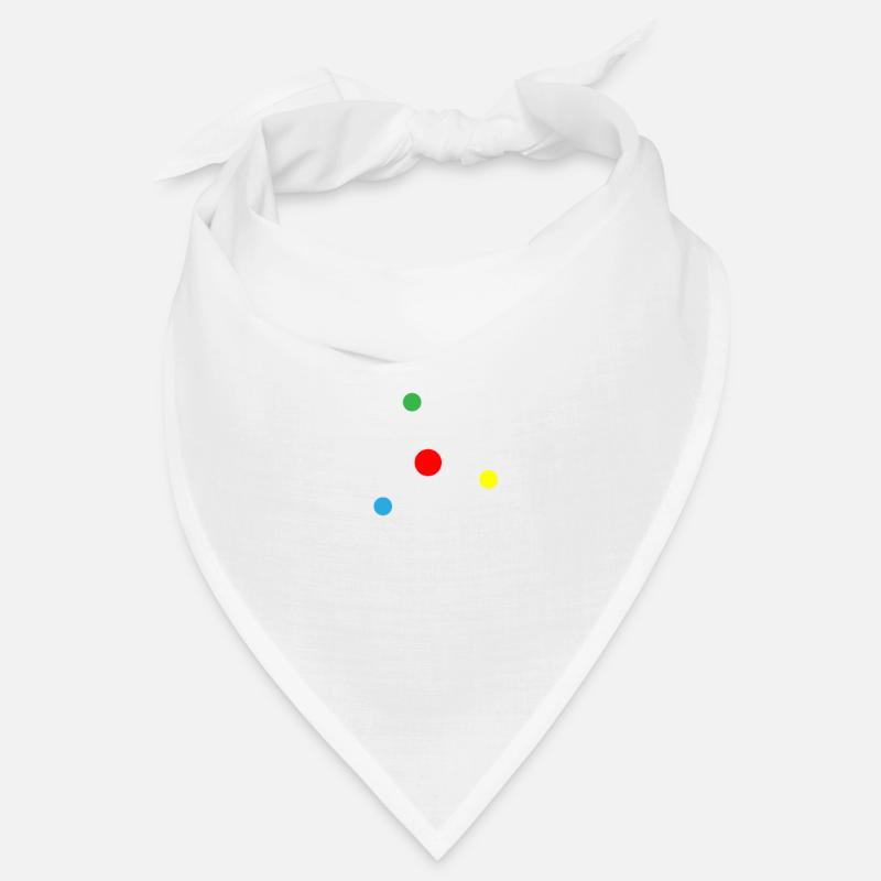 Never Trust An Atom - Bandana - Weiß