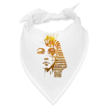 Pharao Ägypten Frauen Antike Pyramide Pharao Ägypten - Bandana - Weiß - Vorne