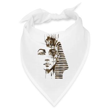 Pharao Ägypten Frauen Antike Pyramide Pharao Ägypten - Bandana - Weiß - Vorne