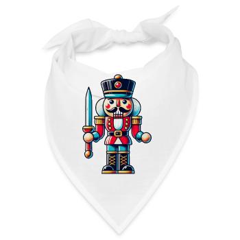 Nussknacker - Bandana - Weiß - Vorne