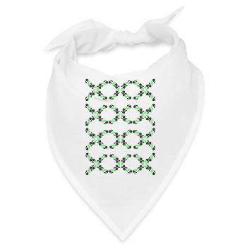 Neu - Bandana - Weiß - Vorne