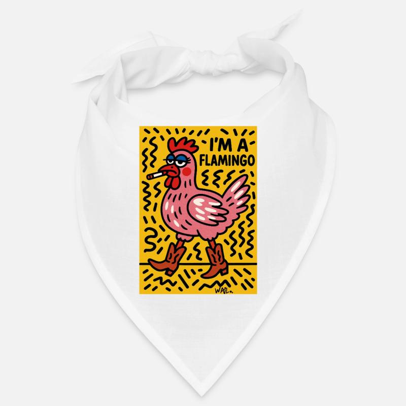 Ich bin ein Flamingo Bandana
