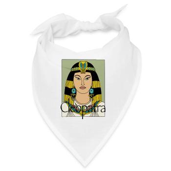Cleopatra – Königin des Nils - Bandana - Weiß - Vorne