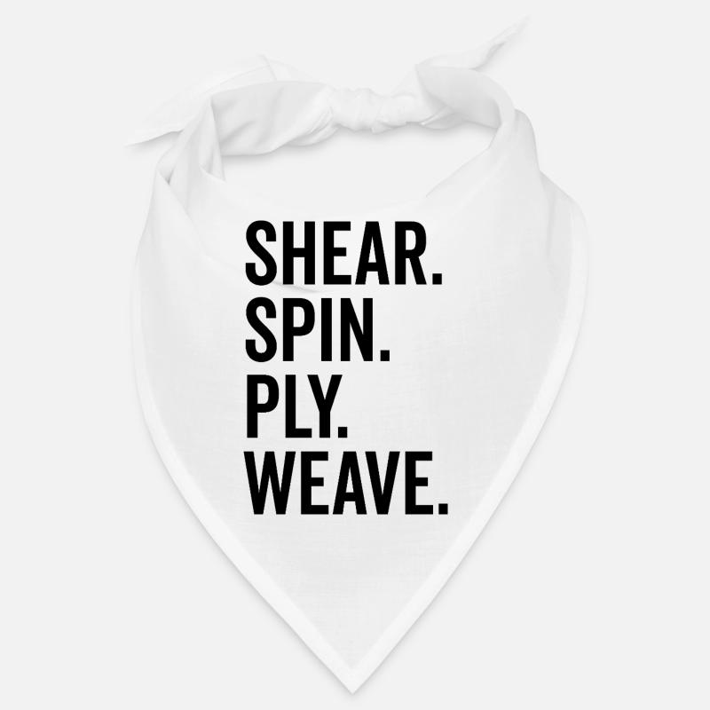 Scher-Spin-Ply-Gewebe Bandana