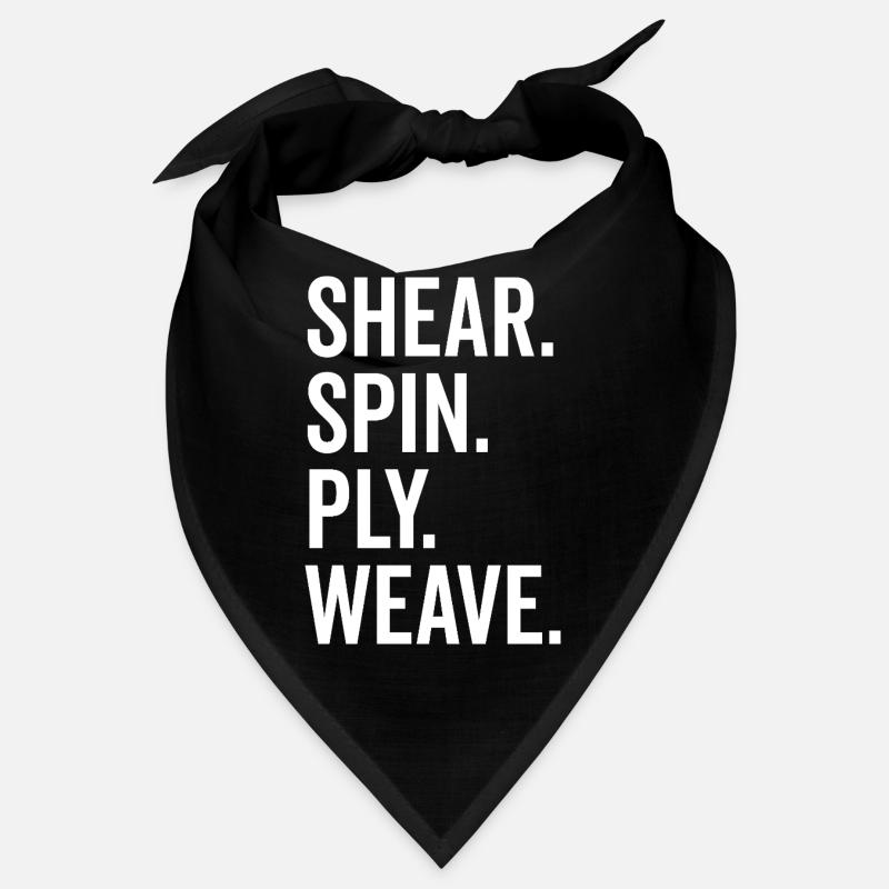 Scher-Spin-Ply-Gewebe Bandana
