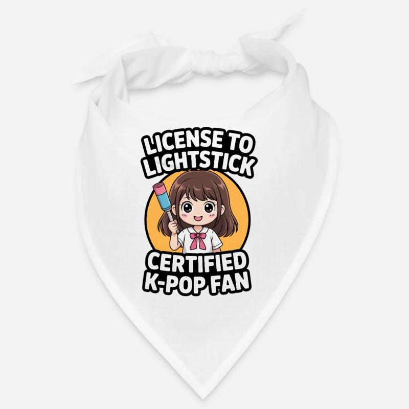 K-Pop Fan Lightstick Corée Bandana
