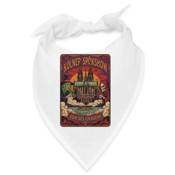 Kölner Spökshow Dom Grauen - Bandana - Weiß - Vorne