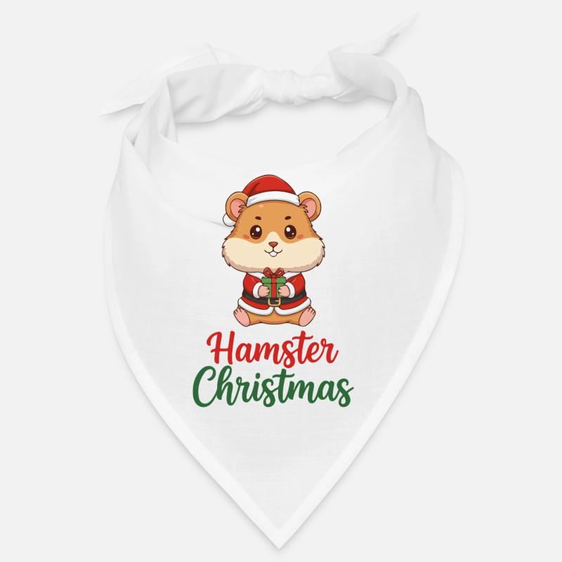 Hamster Christmas Cheer Bandana
