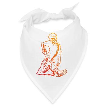 Floorball Stil für jeden Anlass - Bandana - Weiß - Vorne
