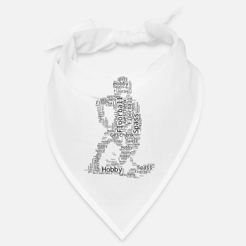 Message clair sur floorball Bandana