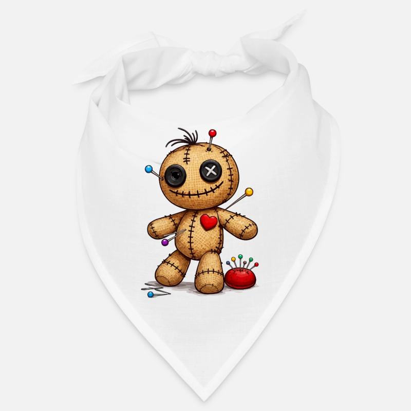 Voodoo doll with needles Bandana