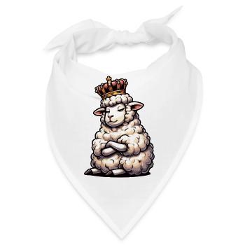 Schaf Schafe Schäfer Schafhalter Schafbock - Bandana - Weiß - Vorne