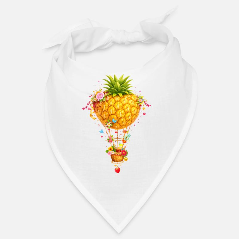 Fantasme de montgolfière à l’ananas Bandana