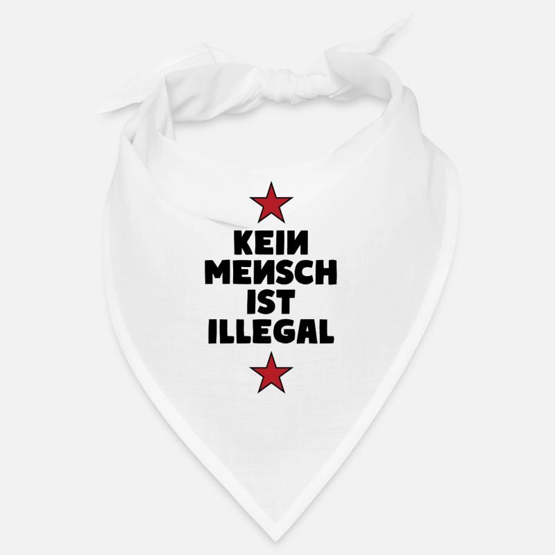 No One Is Illegal - Migration - Illegality Bandana