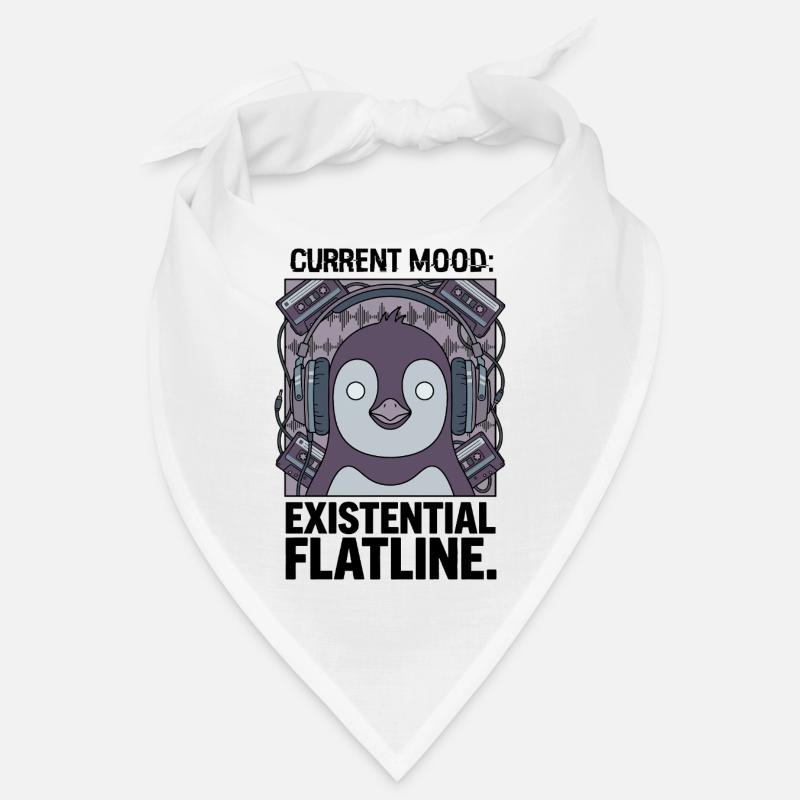 Current mood Existential zero line Bandana