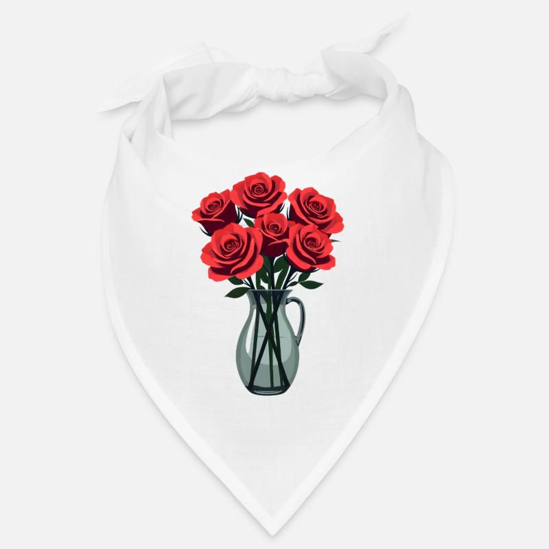Red Roses Bandana