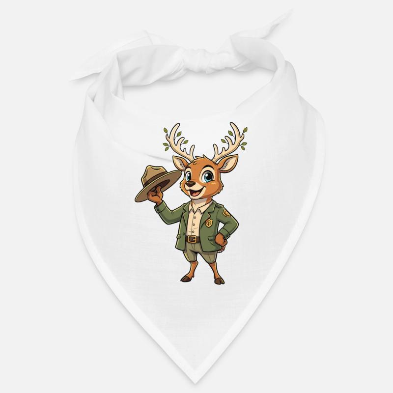 Forest Trail Ranger Deer Bandana