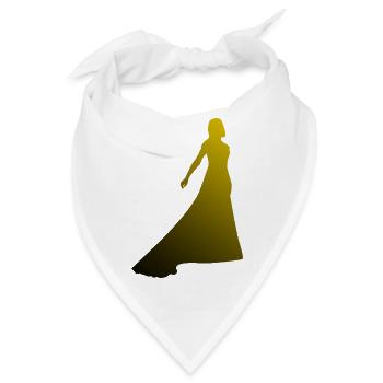 Hochzeit - Bandana - Weiß - Vorne
