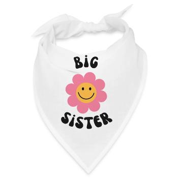 große Schwester - Bandana - Weiß - Vorne