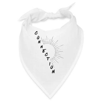 CONNECTION – Dein Leuchten im Universum - Bandana - Weiß - Vorne