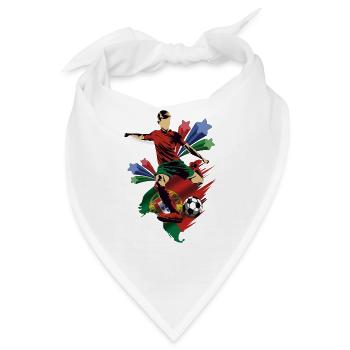 Portugal - Portugal - Flaggen - Bandana - Weiß - Vorne