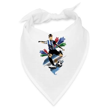 Argentinien - Argentinien - Flaggen - Bandana - Weiß - Vorne