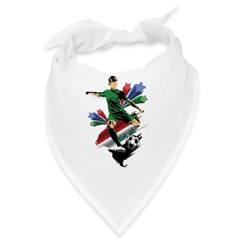 Irak – Irak – Flaggen - Bandana - Weiß - Vorne