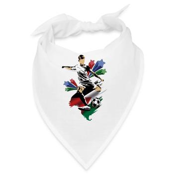 Jordanien - Jordanien - Flaggen - Bandana - Weiß - Vorne