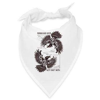 Merchandise der Norwegian Open WCS 2025 - Bandana - Weiß - Vorne
