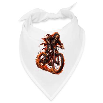 BMX Bone Rider - Bandana - Weiß - Vorne