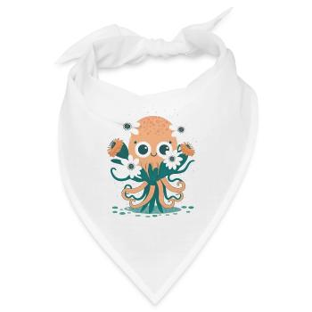 Liebevolle Tentakel 3 - Bandana - Weiß - Vorne