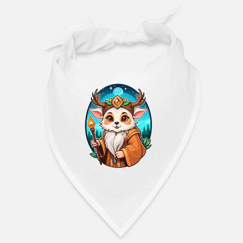 Druide Niedlich Illustration Bandana