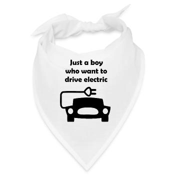 Die elektrischen Autos - Bandana - Weiß - Vorne