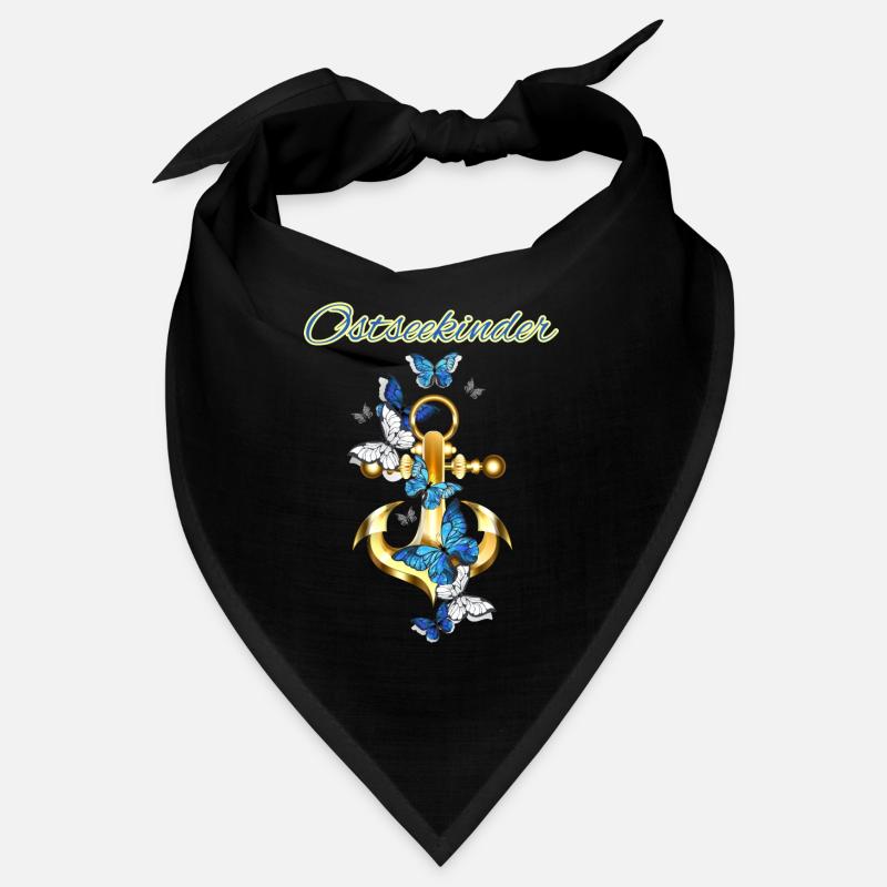 Ostseekinder-Anker mit Schmetterling Bandana