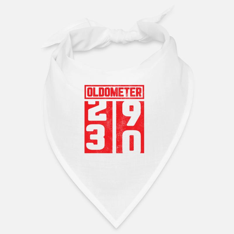 30th birthday 30 30th gift oldometer Bandana